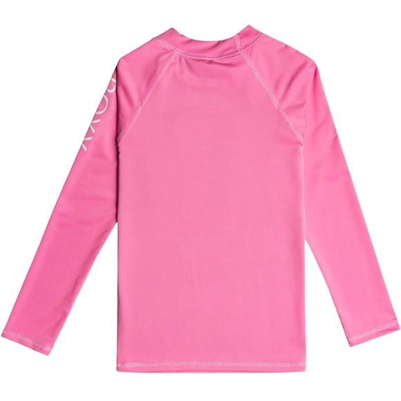 NWT Roxy Kids Pink Rash Guard - Picture 2 of 3
